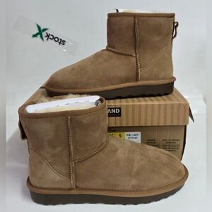 Kirkland Signature Shearling Ankle boots Women's Size 7 NEW!